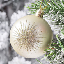 Load image into Gallery viewer, House painting Christmas plating package Christmas tree ornaments Christmas ball set
