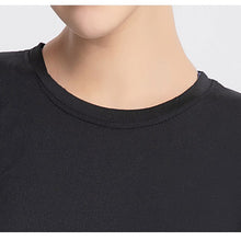 Load image into Gallery viewer, Sports Yoga Wear Women&#39;s Loose Slimming Blouse and Quick-drying Sportswear Solid Color Long-sleeved Yoga Wear with Hollow Back
