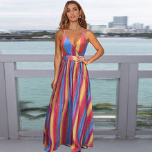 Load image into Gallery viewer, Floral Sling Long Dress Fashion Slim Fit Slim Dress
