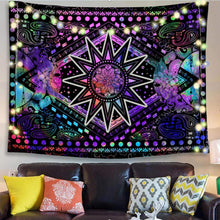 Load image into Gallery viewer, New psychedelic mushroom tapestry dream plant wall tapestry Galaxy space tapestry starry sky tapestry wall hanging
