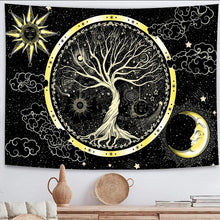 Load image into Gallery viewer, New psychedelic mushroom tapestry dream plant wall tapestry Galaxy space tapestry starry sky tapestry wall hanging
