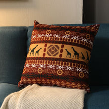 Load image into Gallery viewer, Ethnographic Vintage Pillowcase Bohemian Square Cushion Cover
