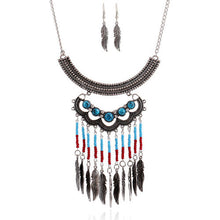 Load image into Gallery viewer, Ethnic Style Tibetan Short Clavicle Necklace, Neck Chain, Collar
