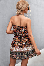 Load image into Gallery viewer, Bohemian floral bandeau dress
