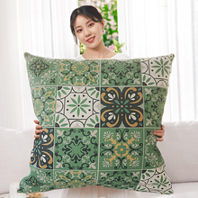 Load image into Gallery viewer, Sofa cushion pillowcase cover square
