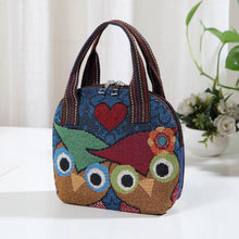 Load image into Gallery viewer, Handbag bag women&#39;s new bag children&#39;s bag woven ethnic style small cloth bag
