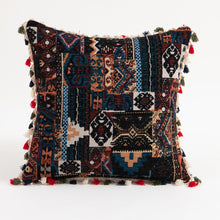 Load image into Gallery viewer, Moroccan flower hairball geometric throw pillow cushion pillowcase
