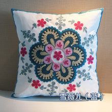 Load image into Gallery viewer, Ethnic style embroidered throw pillows sofa cushions  cushions pillow covers, no core
