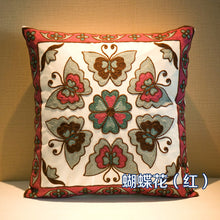 Load image into Gallery viewer, Ethnic style embroidered throw pillows sofa cushions  cushions pillow covers, no core
