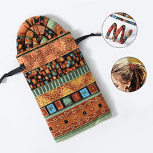 Load image into Gallery viewer, Bendable Headband Ethnic Style Wire Hair Rope Set High Ponytail Screw Lock Colorful Dirty Braid Long Hair Dreadlock
