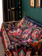 Load image into Gallery viewer, Exotic ethnic towel full cover dust-proof sofa handkerchief universal backrest cover cloth retro sofa cushion cover
