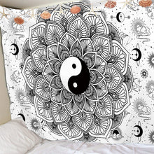 Load image into Gallery viewer, Psychedelic Mushroom Tapestry Dream Plant Wall Tapestry Galaxy Space Tapestry Starry Sky Tapestry Wall Hanging
