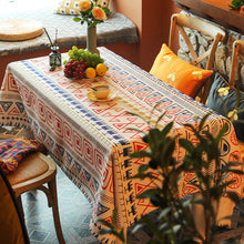 Load image into Gallery viewer, Tablecloth Bohemian ethnic style coffee tablecloth

