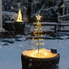 Load image into Gallery viewer, Solar Christmas Tree Outdoor Courtyard LED Lights
