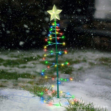 Load image into Gallery viewer, Solar Christmas Tree Outdoor Courtyard LED Lights
