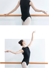 Load image into Gallery viewer, Dance training suit female adult ballet black backless gymnastics body suit dancing suit performance dance suit
