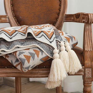 Sun Blanket Knitted Bohemian Air Conditioning Blanket Nap Blanket Sofa Cover Blanket