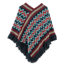 Load image into Gallery viewer, Warmth in autumn and winter, the head shawl of the river loop wears the national custom Su sweater in the sky, and the ancient folk wind blows the opposite side
