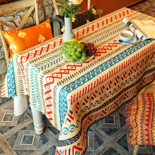 Load image into Gallery viewer, Tablecloth Bohemian ethnic style coffee tablecloth
