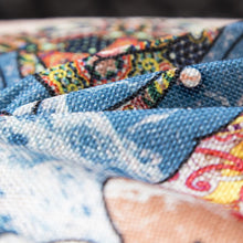 Load image into Gallery viewer, Retro Nostalgic National Style Pillow Sofa Cushion Cover National Style Abstract Elephant Bedroom Cartoon Pillowcase Cover
