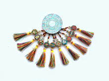 Load image into Gallery viewer, Tibetan gift weaving Jokhang Temple blessing circulation six character mantra Vajra pestle car pendant jewelry
