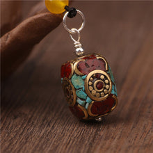 Load image into Gallery viewer, Hand-made Nepal Tibet Ornaments Retro Literary and National Style Necklace Pendants for Men and Women
