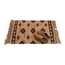 Load image into Gallery viewer, Nordic style cotton tassel woven floor mats Bedroom bedside mats Simple modern carpets

