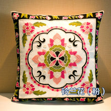Load image into Gallery viewer, Ethnic style embroidered throw pillows sofa cushions  cushions pillow covers, no core

