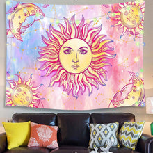 Load image into Gallery viewer, New psychedelic mushroom tapestry dream plant wall tapestry Galaxy space tapestry starry sky tapestry wall hanging
