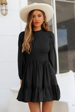 Load image into Gallery viewer, Fashion Ladies Long Sleeve Ruffle Dress Temperament High French Skirt
