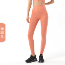 Load image into Gallery viewer, Double-sided Sanding Nude Yoga Pants Women High-waist Buttocks Peach Hip Sports Fitness Pants
