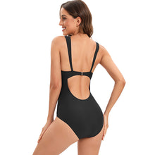 Load image into Gallery viewer, Swimsuit One Piece Black Bikini
