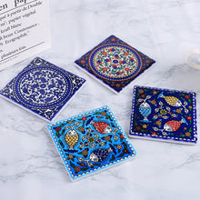 Load image into Gallery viewer, Series of Craft Painting Insulation Pads, Cork Ceramic Coasters, Dual Purpose Pot Mats, Combination Coasters
