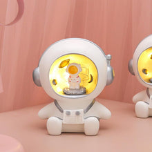 Load image into Gallery viewer, Cartoon astronaut  nightlight resin ornaments creative gift piggy bank decoration for children's birthday
