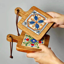 Load image into Gallery viewer, Heat Insulation Cup Pad, Bowl Pad, Dinner Pad, Pot Pad, Wood Anti Scalding Plate Pad, Solid Wood Table Pad, Casserole Pad
