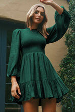 Load image into Gallery viewer, Fashion Ladies Long Sleeve Ruffle Dress Temperament High French Skirt
