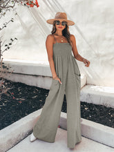 Load image into Gallery viewer, Sexy Suspender Loose Casual Jumpsuit Resort Wide Leg Jumpsuit
