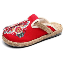 Load image into Gallery viewer, Creative ethnic trend cloth shoes women&#39;s ancient embroidered women&#39;s shoes hand-woven shoes spread the supply explosions
