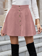 Load image into Gallery viewer, Fashion corduroy high waist skirt autumn and winter
