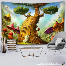 Load image into Gallery viewer, Indian Mandala Tapestry Wall Hanging Bohemian Gypsy Psychedelic Tapiz Witchcraft Tapestry
