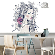 Load image into Gallery viewer, Psychedelic Tapestry Wall Hanging Bohemian Hippie Witchcraft TAPIZ Art Science Fiction Tarot Room Home Decor
