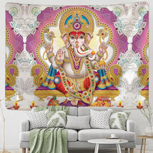 Load image into Gallery viewer, Psychedelic Tapestry Wall Hanging Bohemian Hippie Witchcraft TAPIZ Art Science Fiction Tarot Room Home Decor
