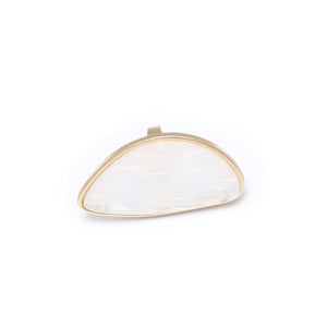 White Pink Acrylic Big Statement Ring Party Women Simple Jewelry Fashion Geometric Resin Ring