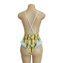 Load image into Gallery viewer, Sweet Print Floral Ins Style One Piece Swimsuit

