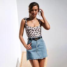 Load image into Gallery viewer, Four Colors Leopard Print One Piece Swimsuit
