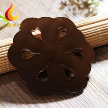 Load image into Gallery viewer, Tibetan Tea Ceremony Home Decoration Ornaments Eight Auspicious Lotus Flower Cup Mats Dining Table Anti Scald Mats
