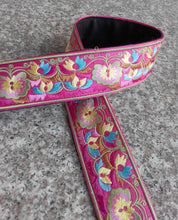 Load image into Gallery viewer, Original Retro Ethnic Style Embroidery Wide Belt Women&#39;s Embroidery Lace New Clothing Accessories Waistband
