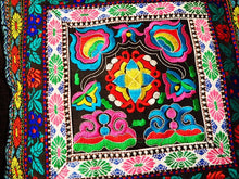 Load image into Gallery viewer, Ethnic Handicrafts Fabric Embroidery Pillowcase National Style Flower Picture Cushion cover
