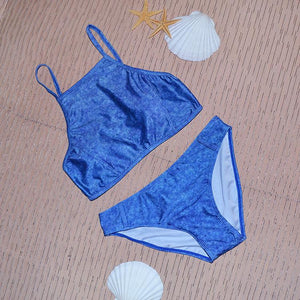 Separate Jean Bikini Swimming Suit