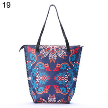 Load image into Gallery viewer, Vintage Women Mandala Flower Shopping Bag Large Capacity Pouch Tote with Handle
